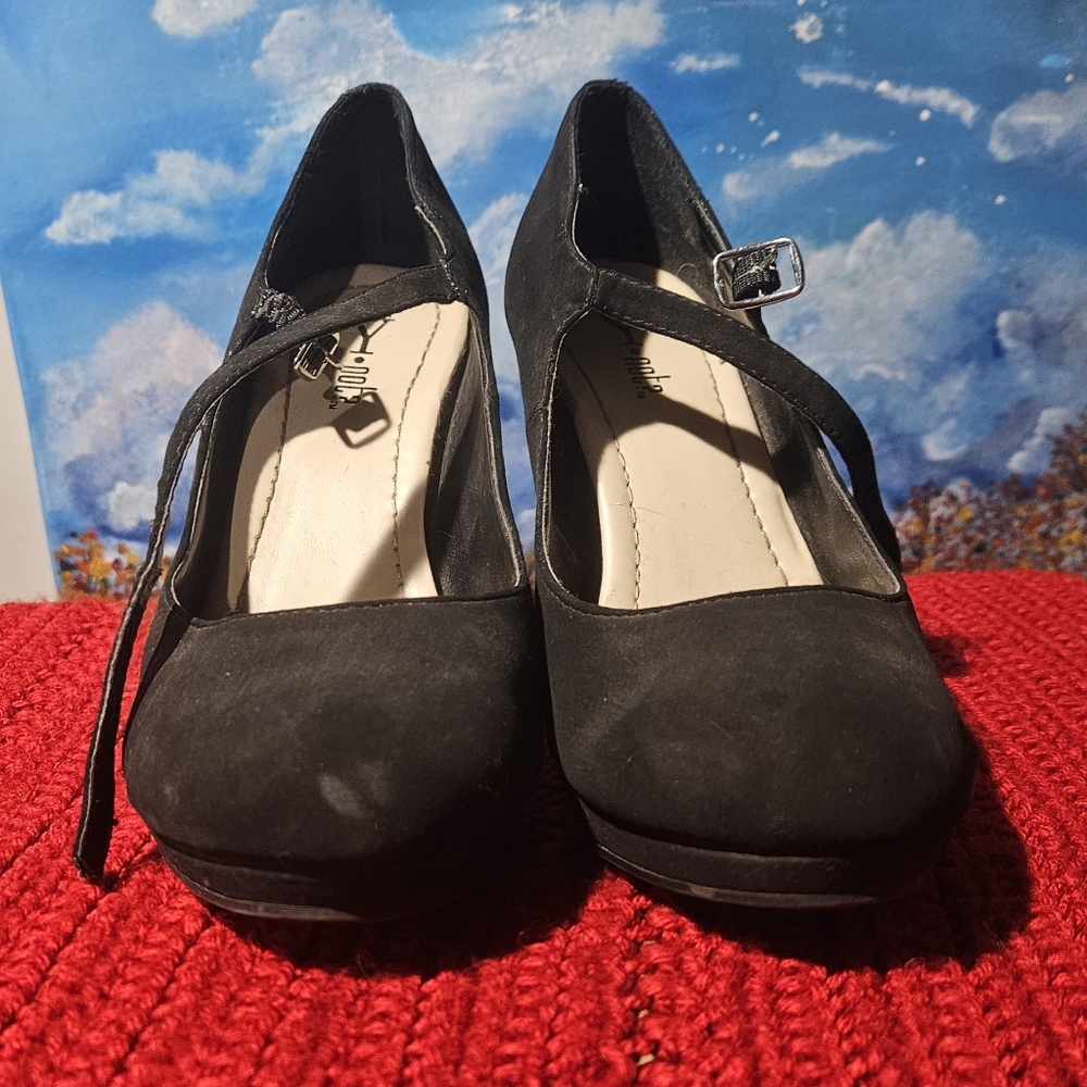 Y-Not Elegant Black Women's Shoes